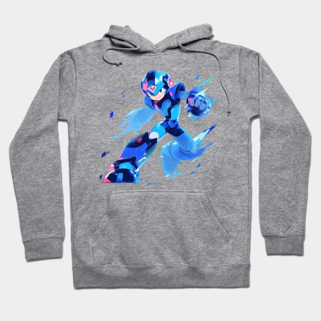 megaman Hoodie by skatermoment